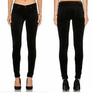 AG The Legging Super Skinny Velvet Pants